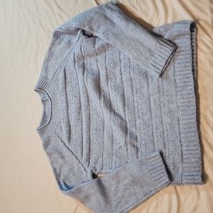 Light blue sweater, size medium